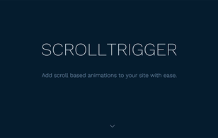 ScrollTrigger.js: Animate on scroll