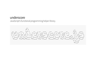 Underscore.js: Helper library